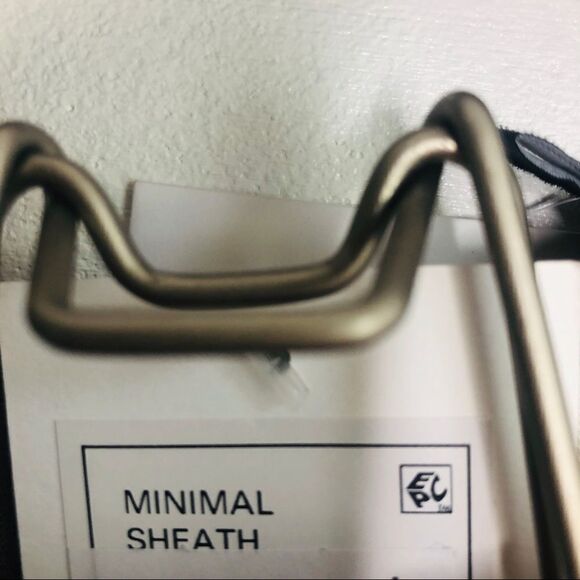 NWT Theory Minimal Sheath‎ Modern Striped Dress Silk S Small Geometrical B & W - Picture 4 of 7